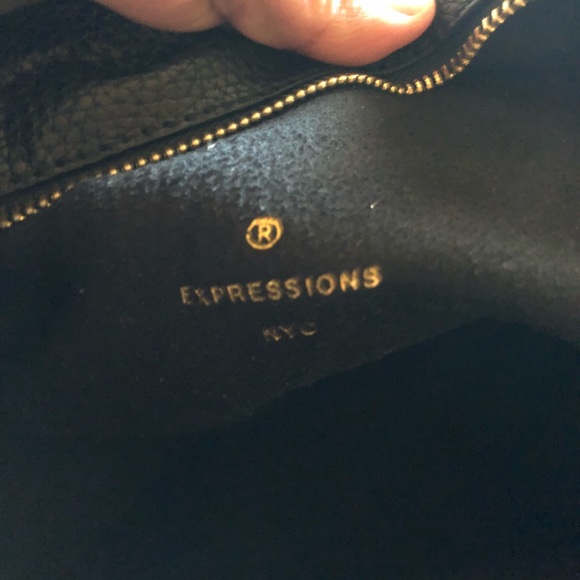 Big ice purse black whit flecos - Picture 2 of 2